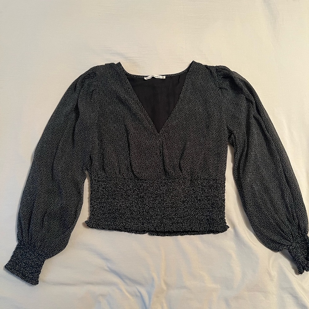 Abercrombie Black Blouse